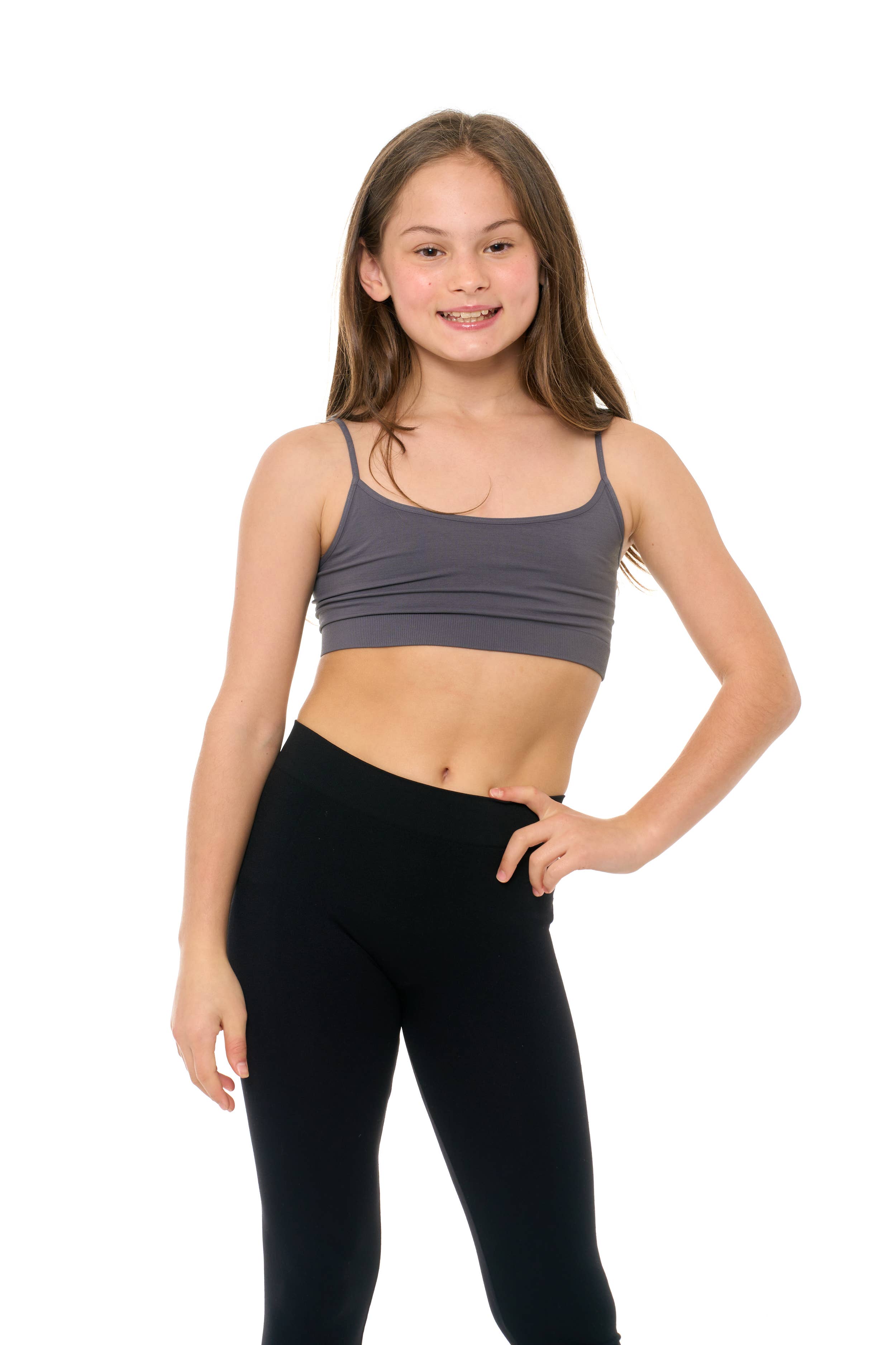 Malibu Sugar - Vente Débardeur – enfant - Bandeau Cami Sans Couture Filles Taille Unique - Tant de Couleurs !34