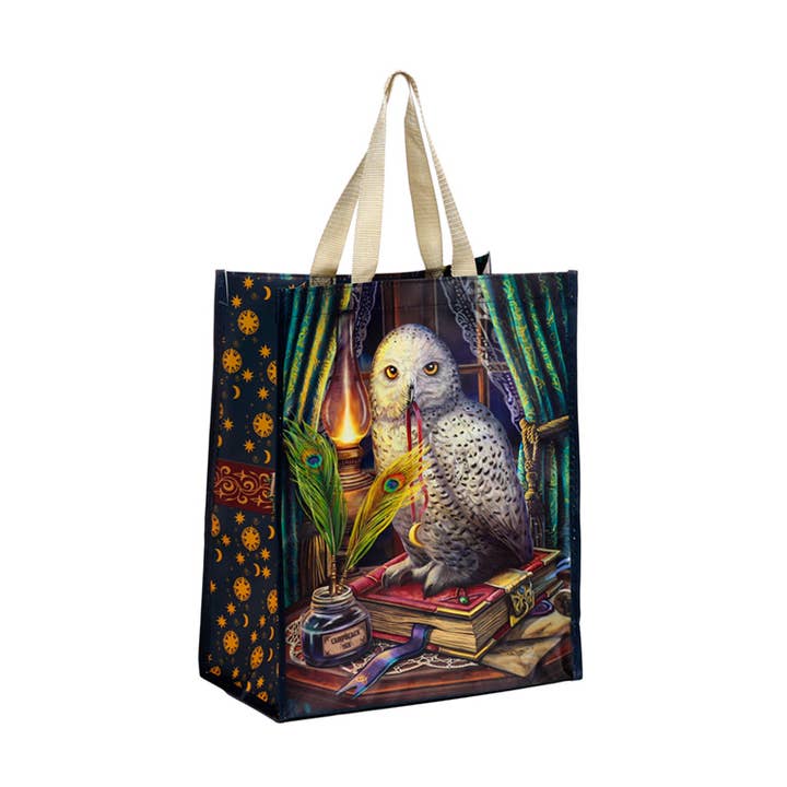 Bolsa de la compra reutilizable Búho Guardián de Hechizos Lisa Parker para venta al por mayor de Puckator EU