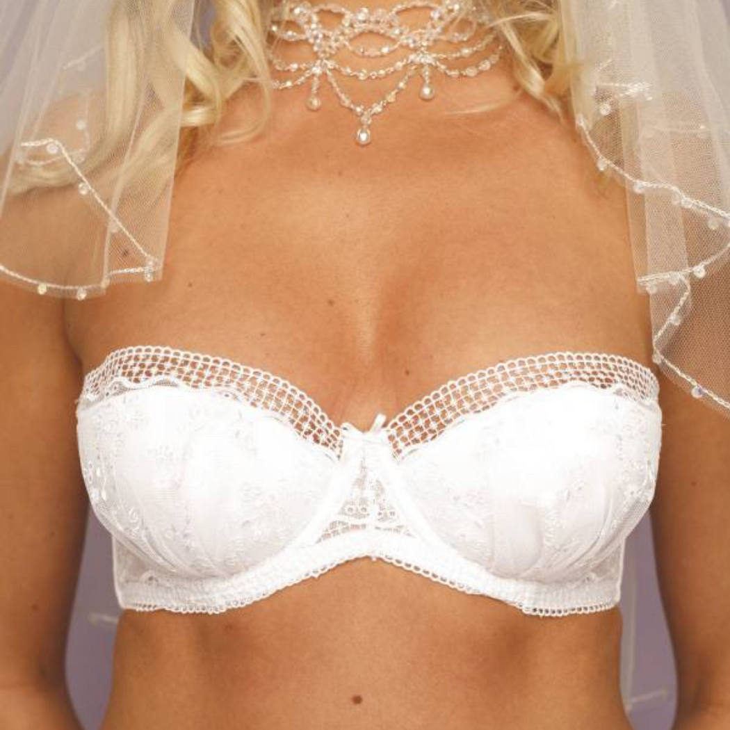 Irresistible - Wholesale Bra - Women's - Trellis Strapless Padded Bra (A to DD cup)4