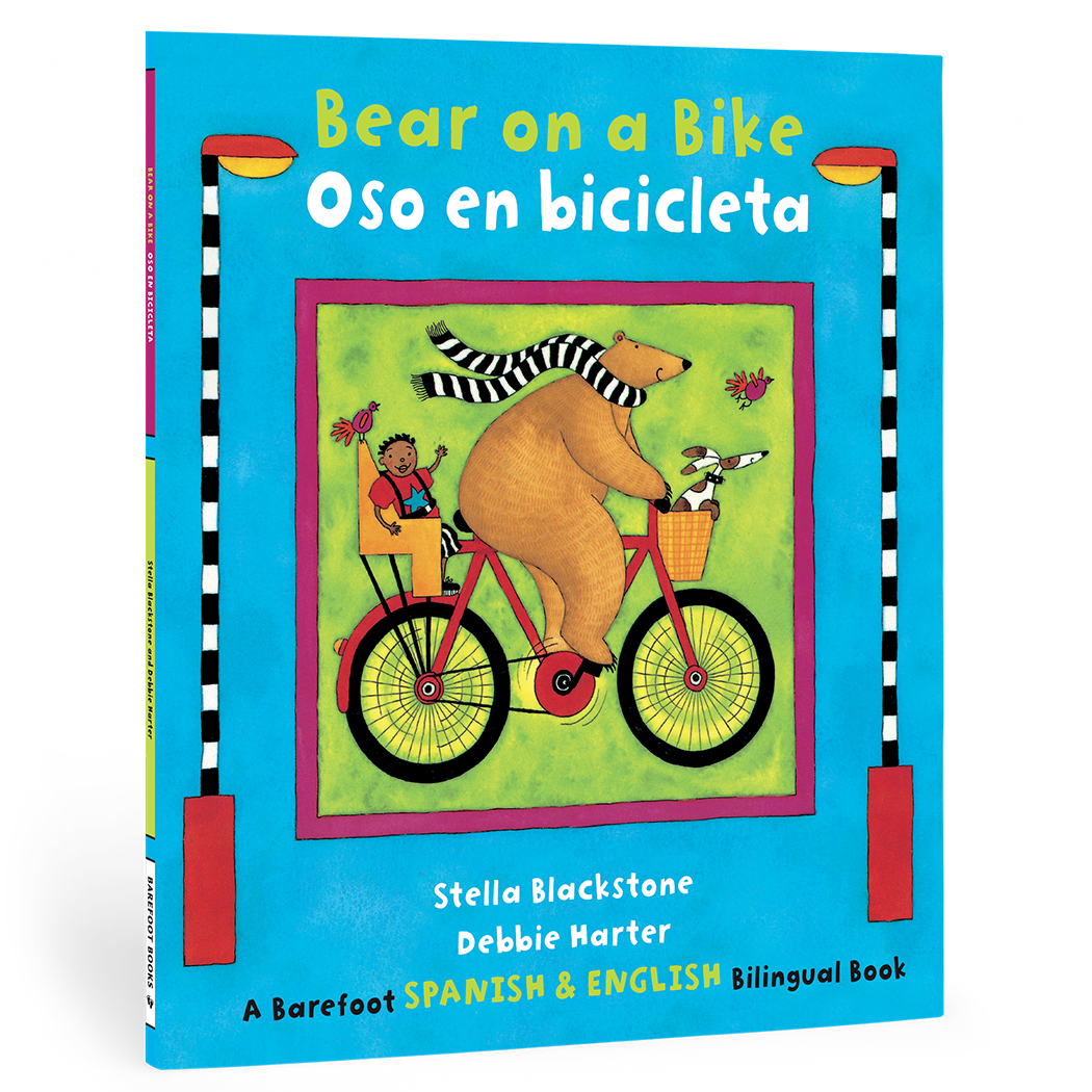 Barefoot Books - Wholesale Preschool Book (3-5) - Bear on a Bike / Oso en bicicleta0