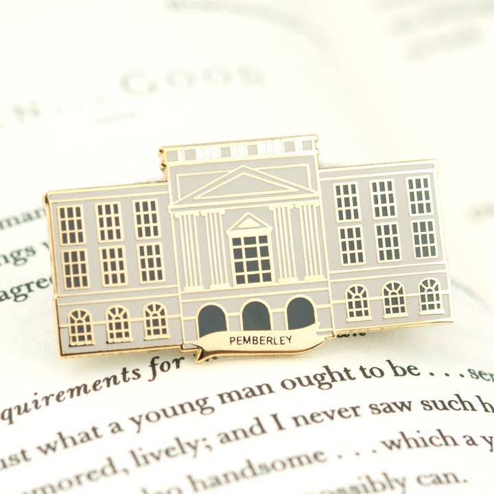 Pemberley Pin für den Großhandel von The Clever Clove