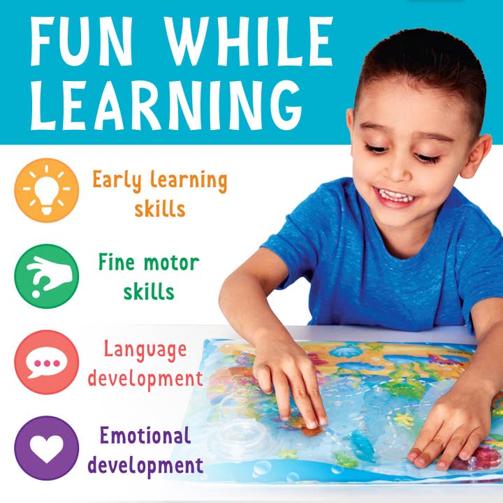 Faber-Castell / Creativity for Kids - Wholesale Toy Set - Kids - Sensory Squish Bag Ocean Adventure Gel Activity Set