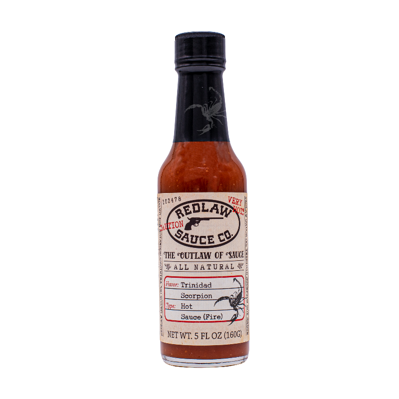 Redlaw Sauce Co. - Wholesale Hot Sauce - Trinidad Scorpion Hot Sauce0