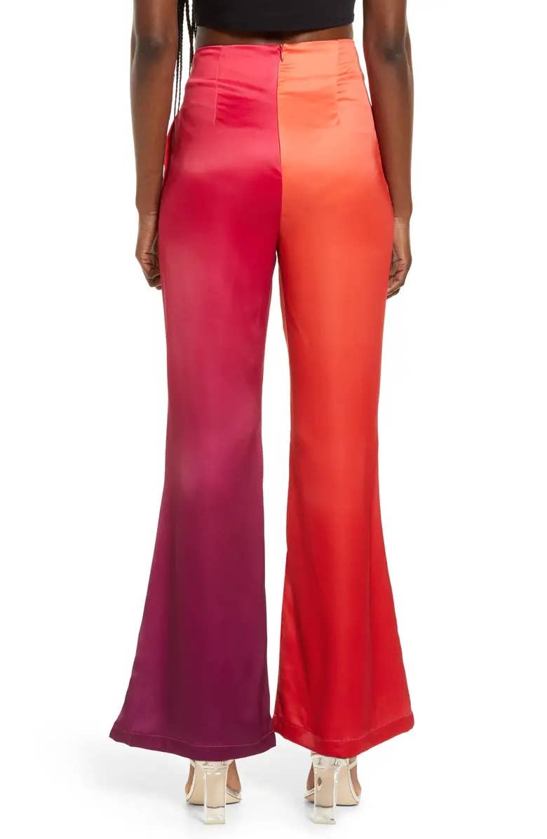 MULTI Dalston Multi-Tone High Waisted Trousers for wholesale on Faire2