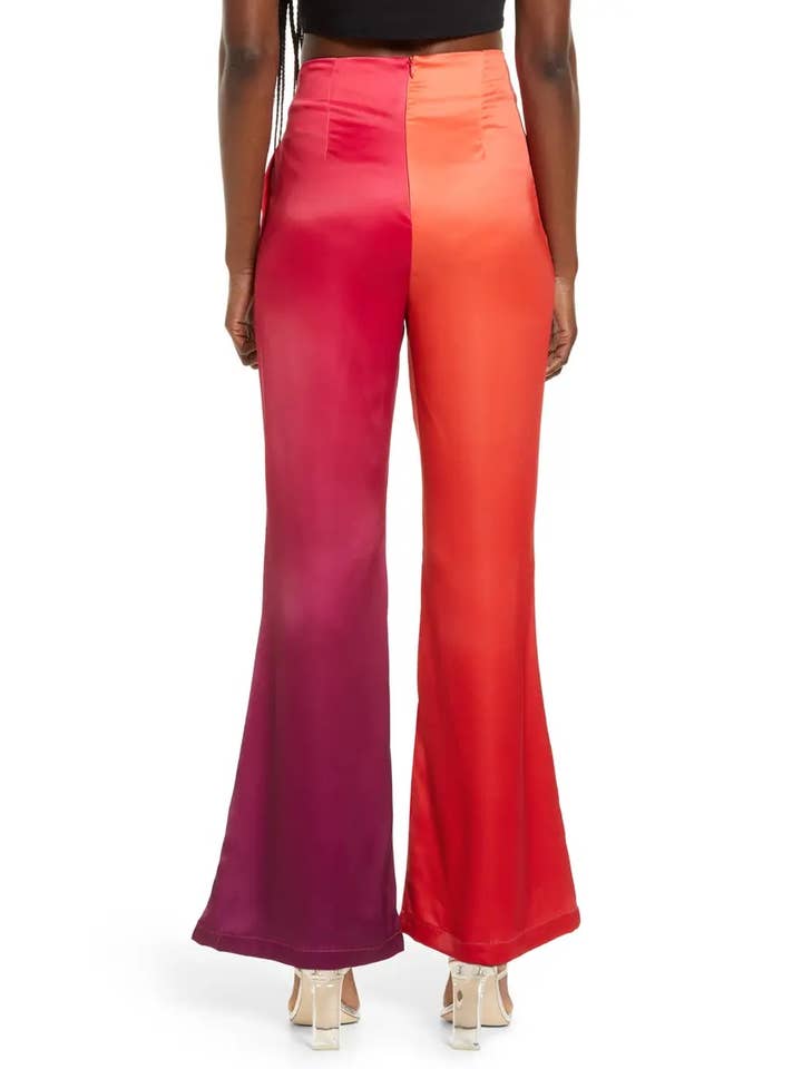 MULTI Dalston Multi-Tone High Waisted Trousers for wholesale on Faire2