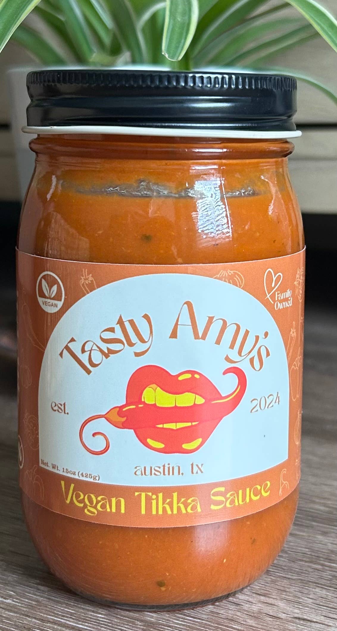 Tasty Amy’s - Vente Sauces - Sauce Tikka Végétalienne0