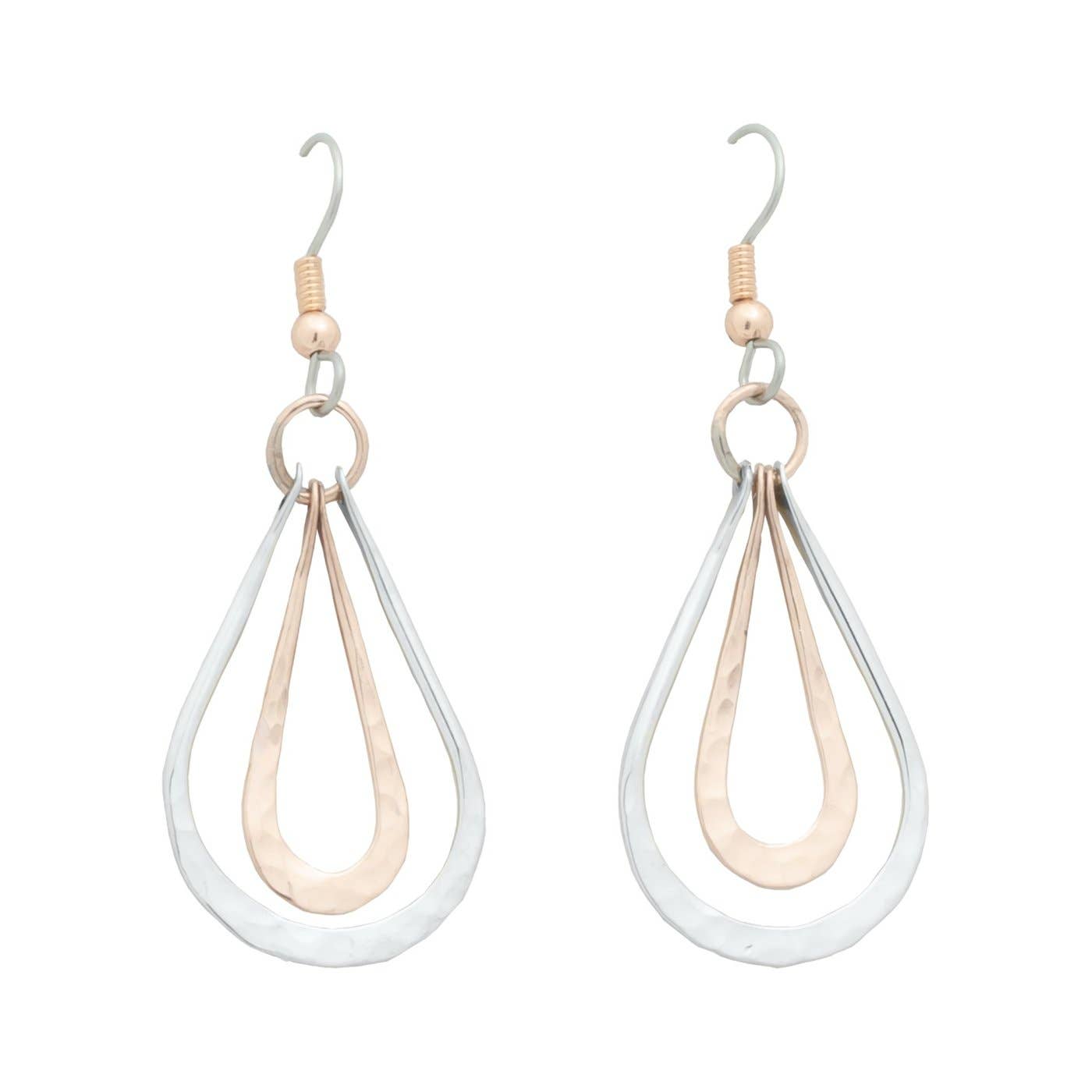 HPSilver, LLC - Wholesale Hangende/ronde oorbellen - Bengeloorbellen in gemengde kleuren, groothandelsverpakking van 6