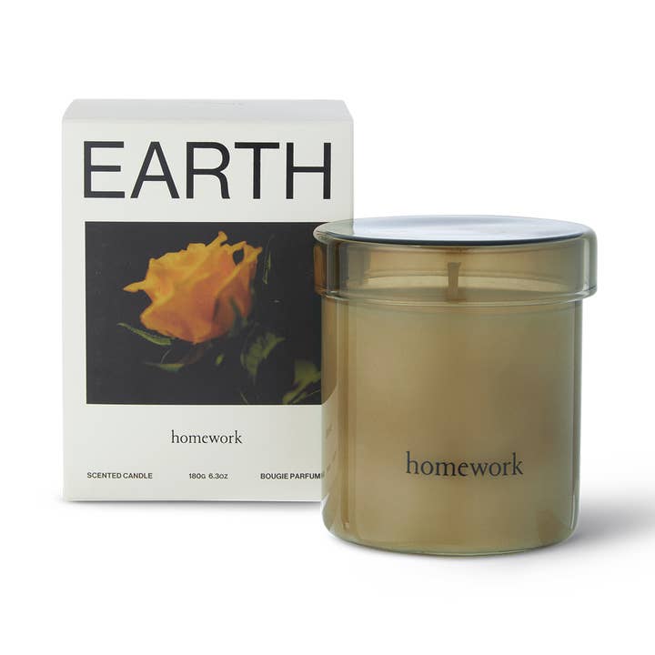 Homework - Wholesale Jar/Filled Candle - Earth Candle - 180g0