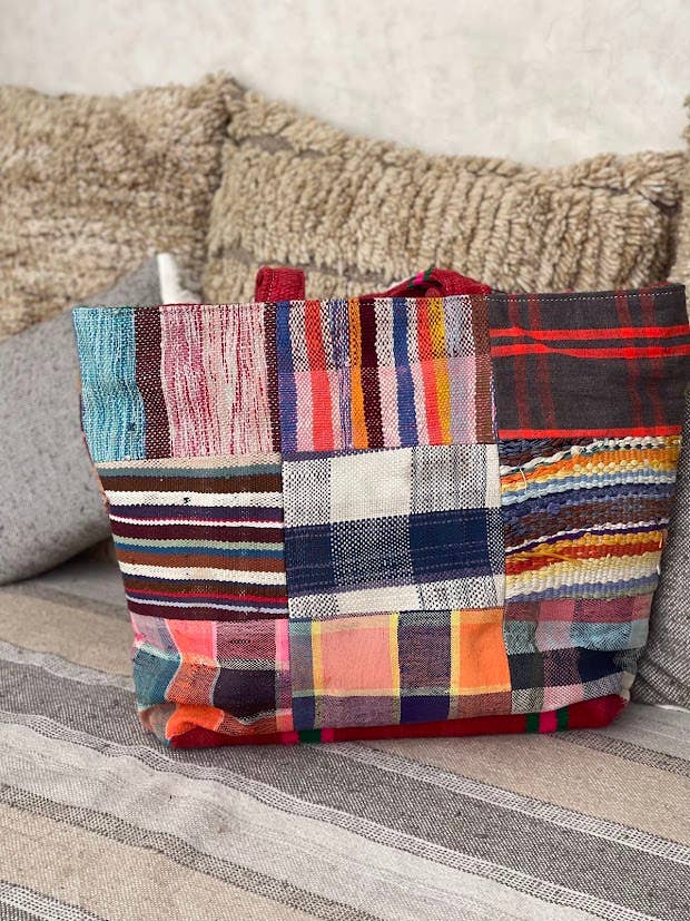 NOMAD BY LIV - Wholesale Grocery/Shopping Bag - Marokkaanse kilim shopping bag, colorful2