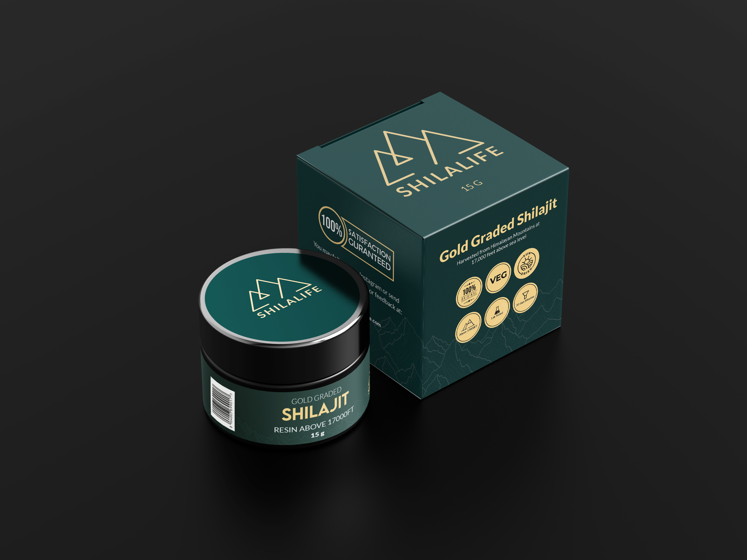 Pak Shilajit - Venta al por mayor Suplementos/vitaminas para beber - Resina de Shilajit Himalaya India 15 gramos - Pak Shilajit7