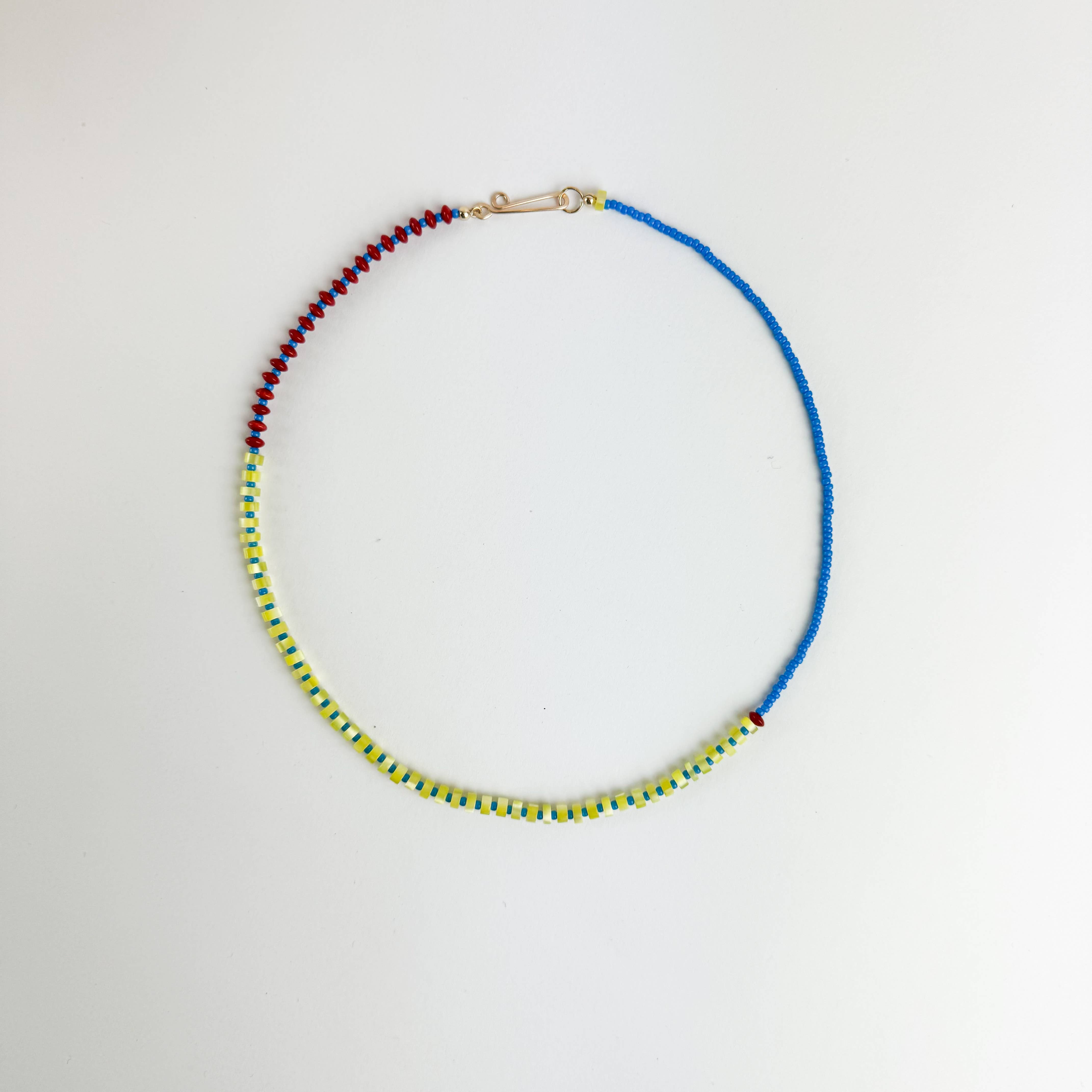 Millhouse Collection - Wholesale Beaded/Pearl Necklace - The Chroma Necklace0