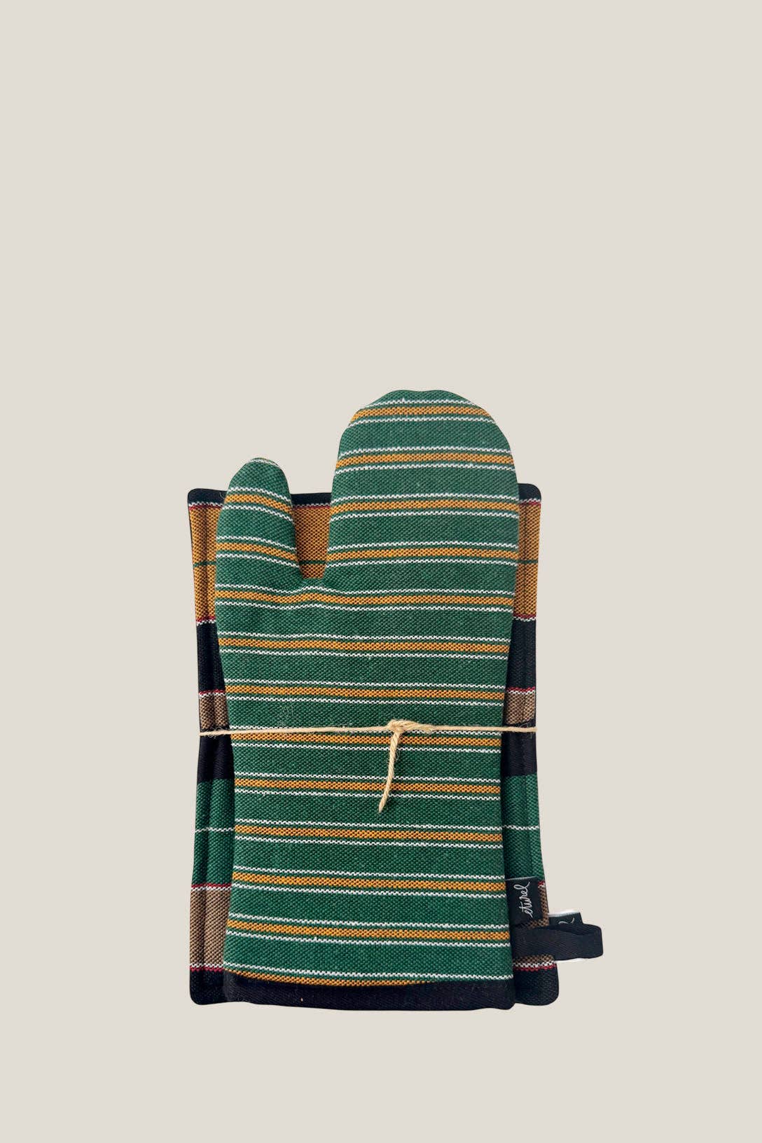 Eturel Madrid - Wholesale Oven Mitt/Pot Holder - Manchego woven oven set2