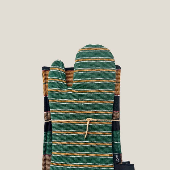 Eturel Madrid - Wholesale Oven Mitt/Pot Holder - Manchego woven oven set2