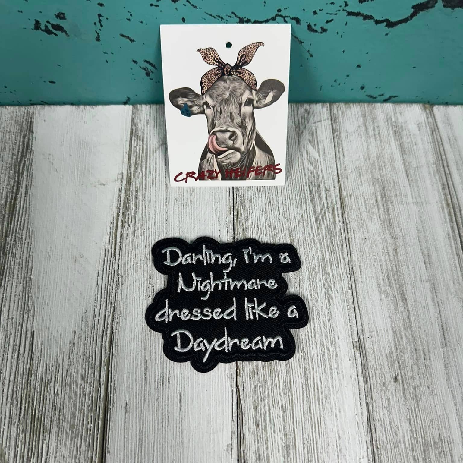 Crazy Heifers Wholesale - Wholesale Patch - Embroidered Statement Patches-Iron on V430