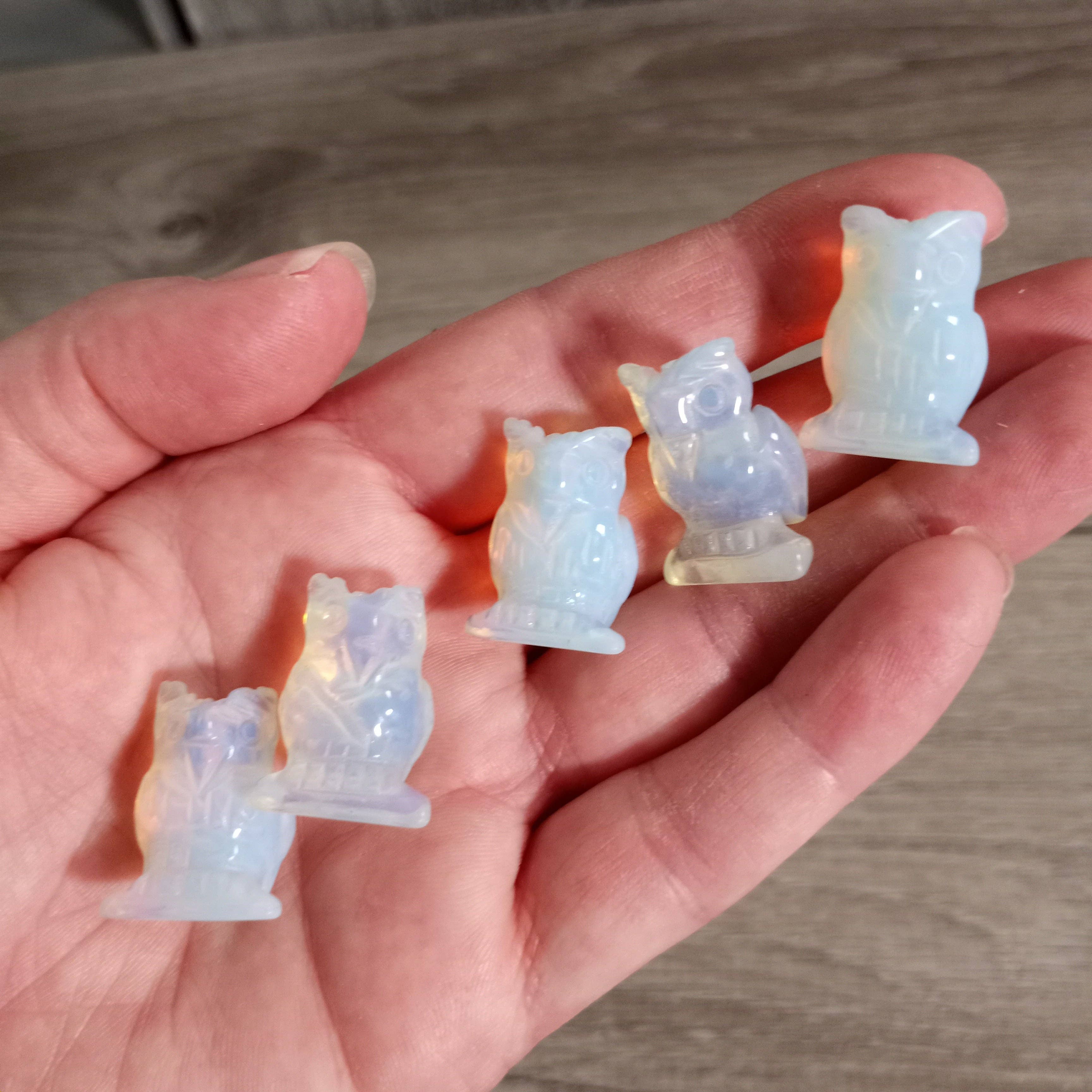 Keystone Crystals - Wholesale Decorative Figurine - Gemstone Owl Figurine – Small Crystal Owl Decor7