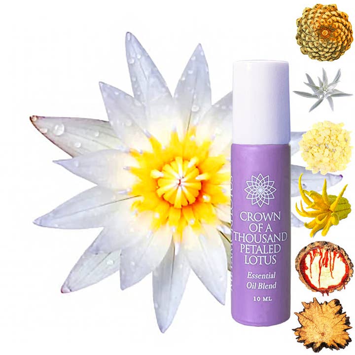 Miscela di oli essenziali «Corona di loto dai mille petali» per la vendita all'ingrosso da parte di METAMORFLOTUS