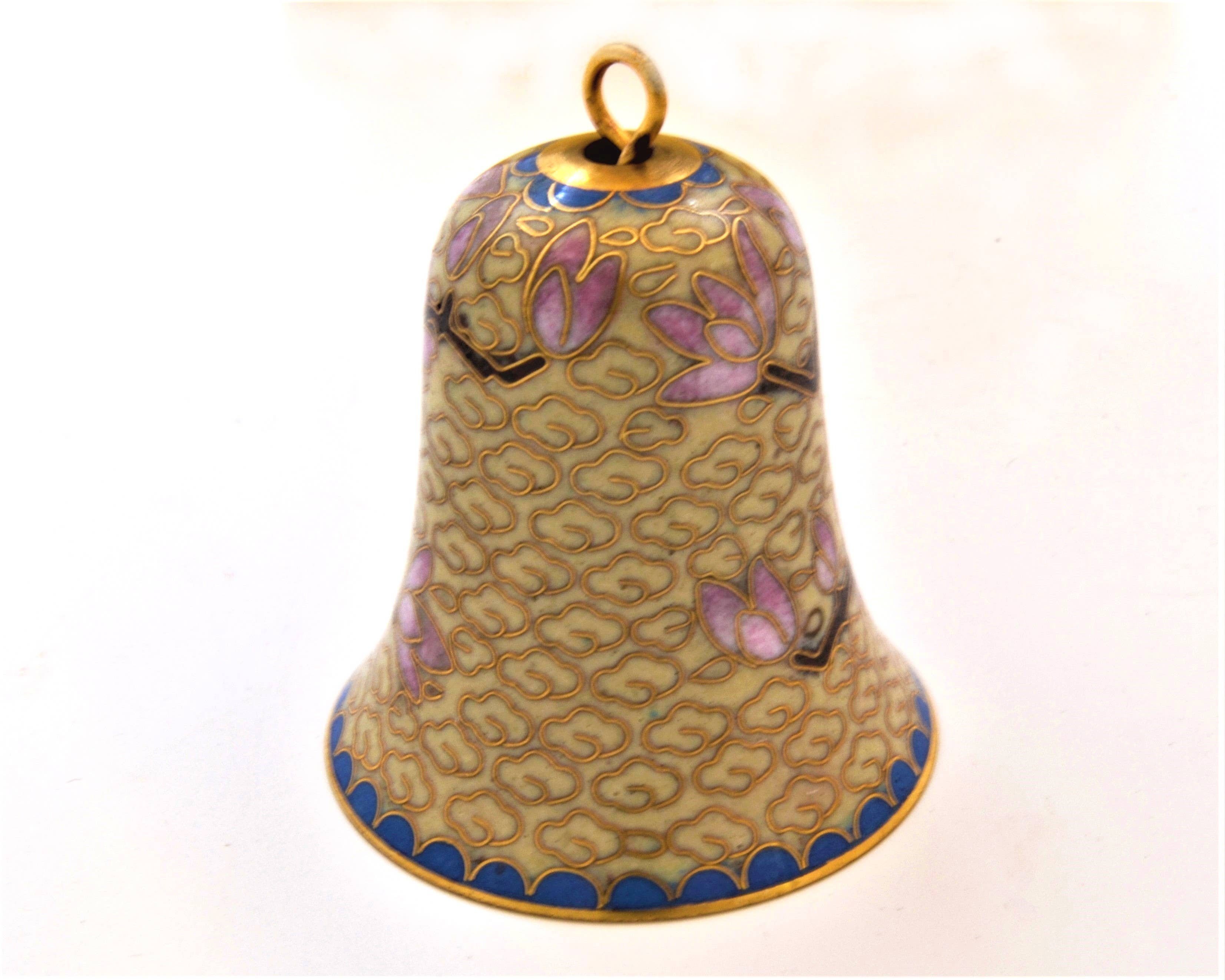 Ciel Collectables - Wholesale Ornament - Vintage Cloisonne Bell Ornament. Hand Crafted with Enamel 4