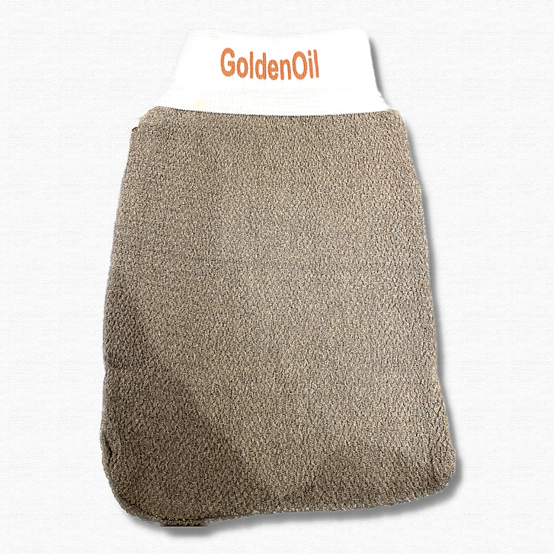 goldenoil - Wholesale Exfoliating Gloves/Mitts - Kessa scrub glove (customizable)0