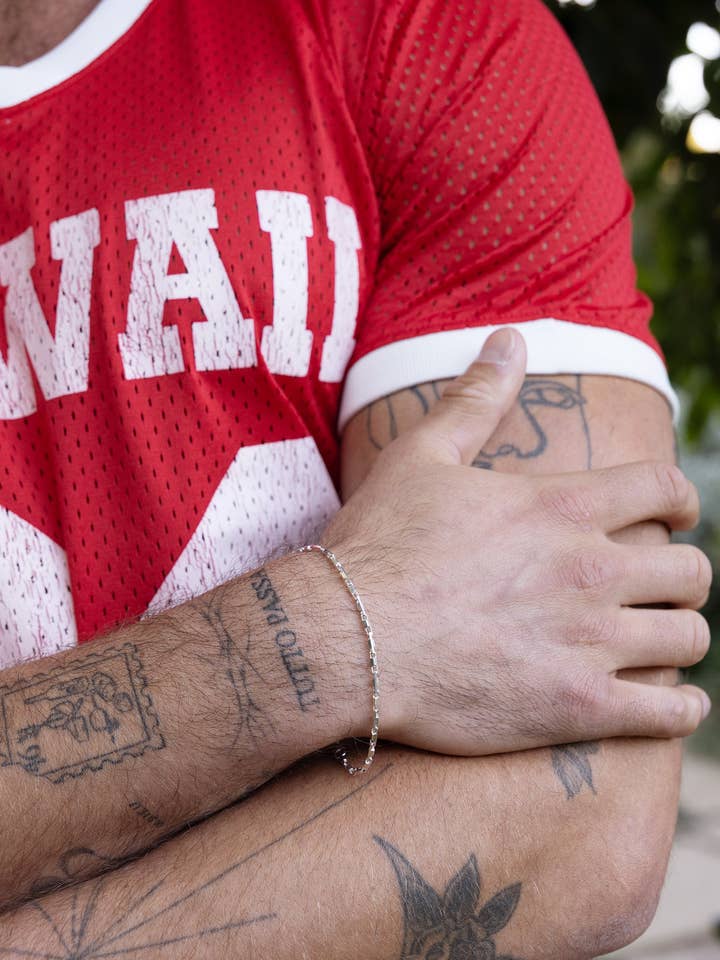 925 Sterling Silber Gliederarmband für Herren für den Großhandel von We Are All Smith