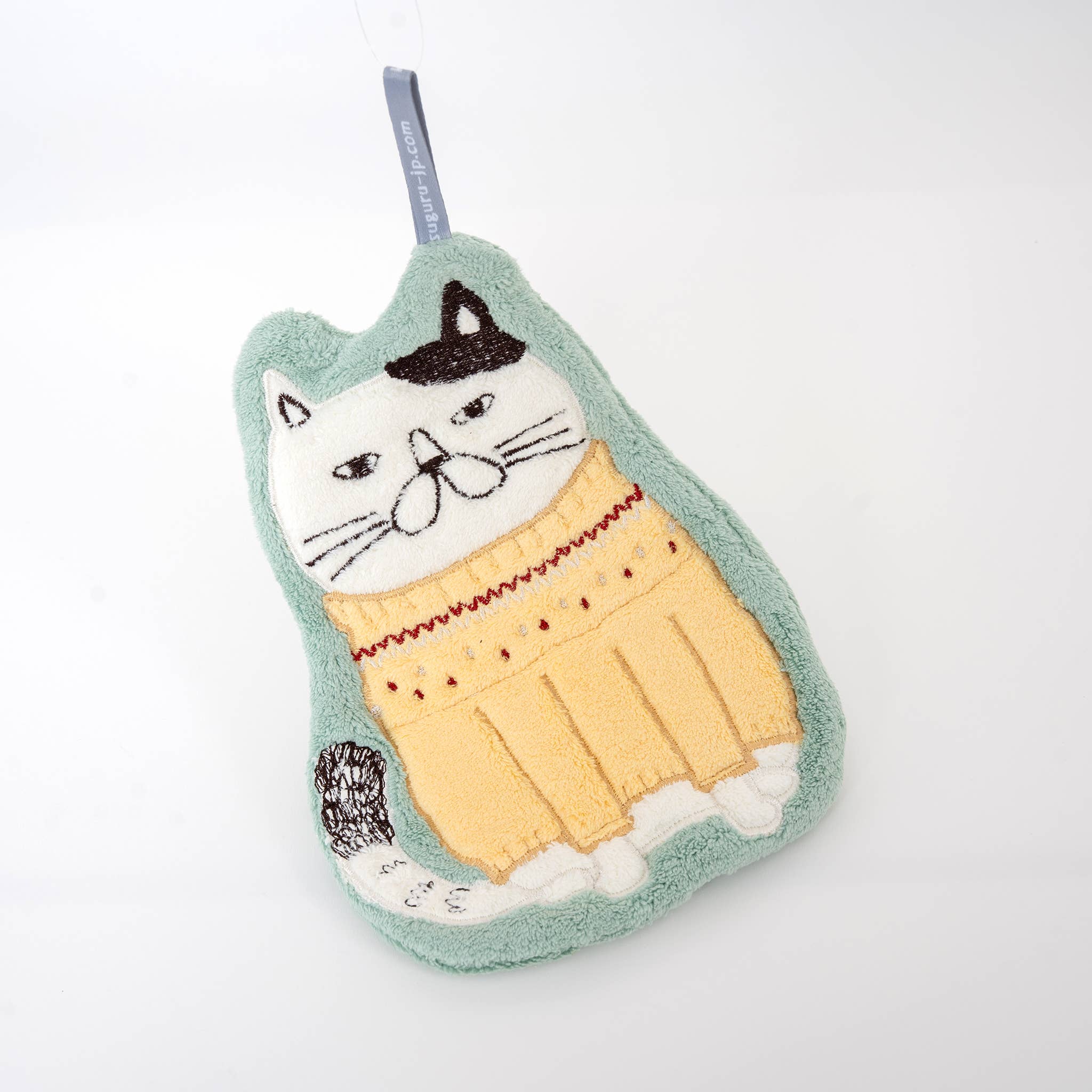 U PLUS INC - Wholesale Hand Towel - Whimsical Character Embroidered Quick-Dry Hand Towel1