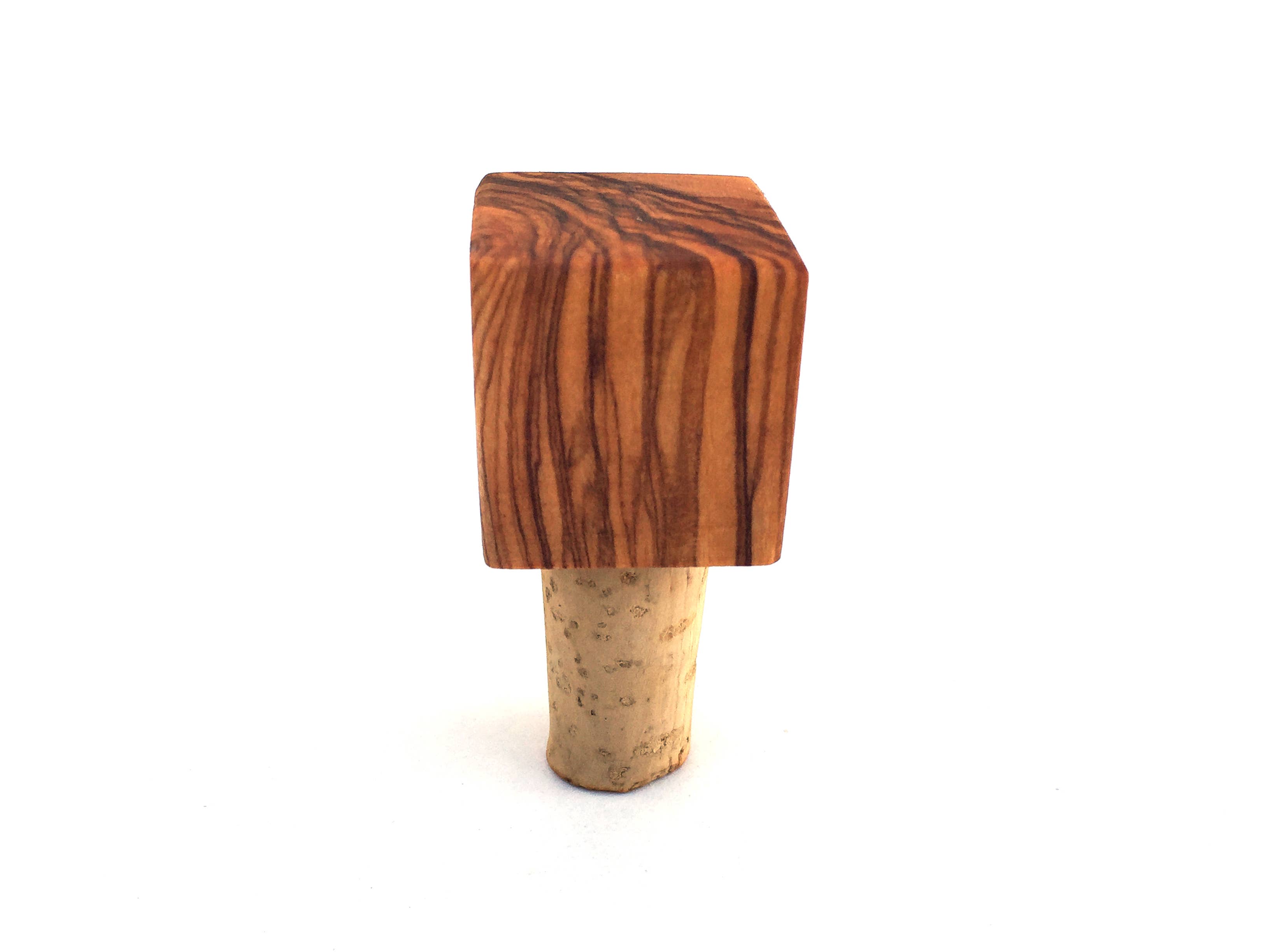 medina mood - Wholesale Wine Stopper - Handmade olive wood bottle stopper3