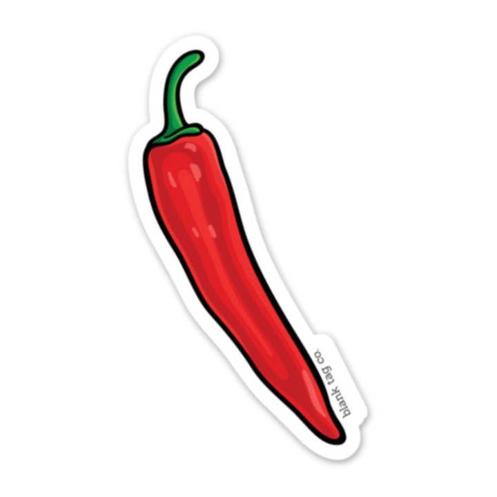 Blank Tag Co.® Waterproof Sticker - Red Chile for wholesale by Blank Tag Co. - Waterproof Stickers