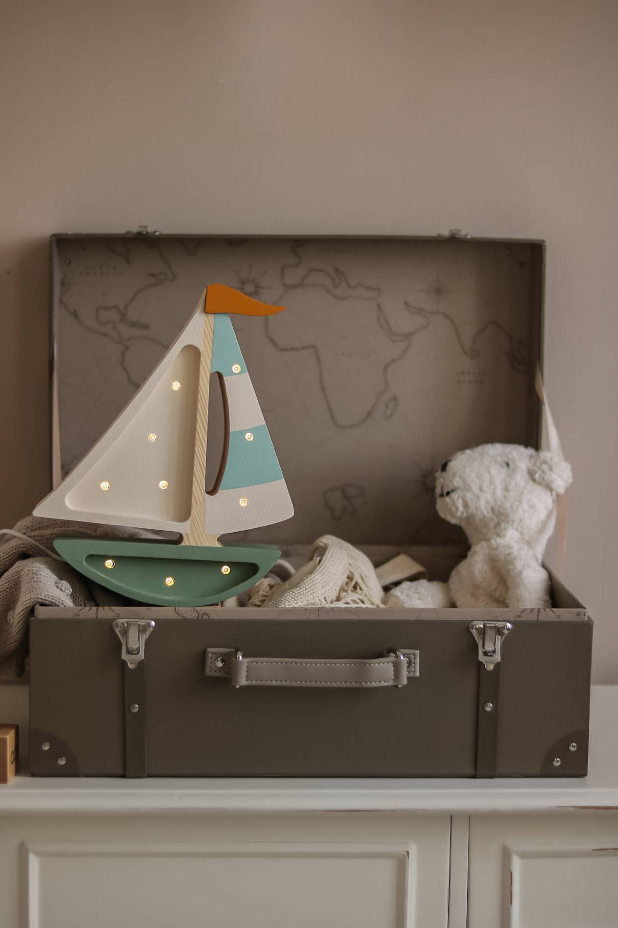 Little Lights - Wholesale Night Light - Kids & Baby - Little Lights Mini Sailboat Lamp14