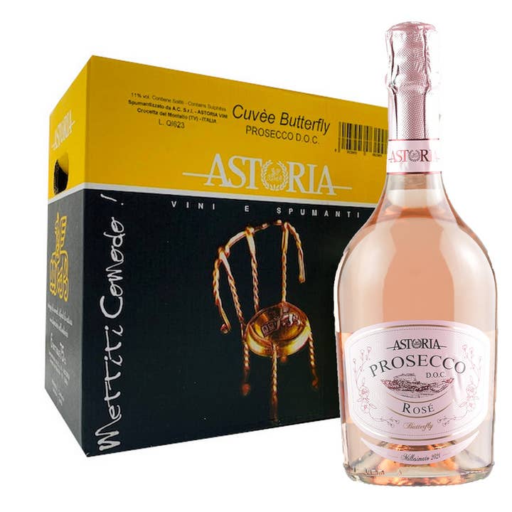 6 Borboleta Rosè Prosecco (504 promoção de garrafas) por atacado de Metina SAS