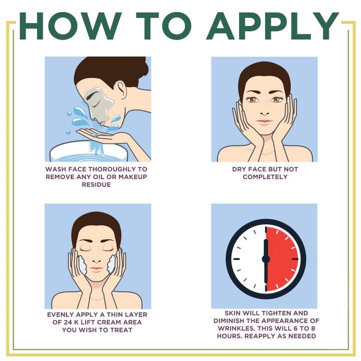 NuOrganic Cosmetics – Hidratante antienvelhecimento por atacado – Creme de Elevação Instantânea 24K Gold Cream3