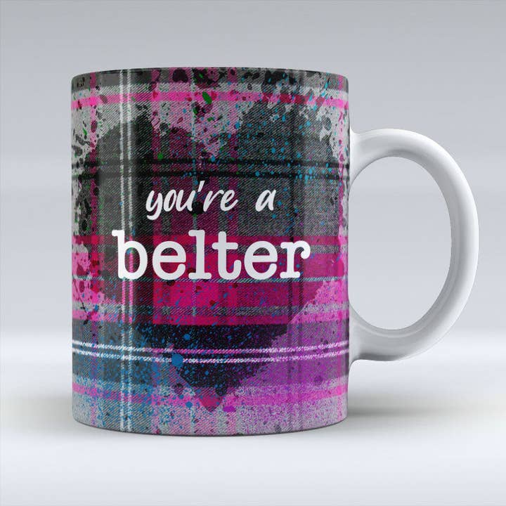 you're a belter - Pink Valentine Mug for wholesale by Pureminted