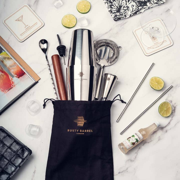 Rusty Barrel - Wholesale Bar Tool - Rusty Barrel Bloomsbury Cocktail Making Set1