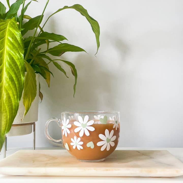 Hope and Grey Creative - Vente Tasse à café - Tasse Daisy Heart 2