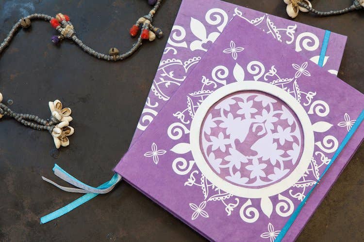Koperberg - Wholesale Notebook - Notebook with Photo Frame, handmade paper, Nepal1
