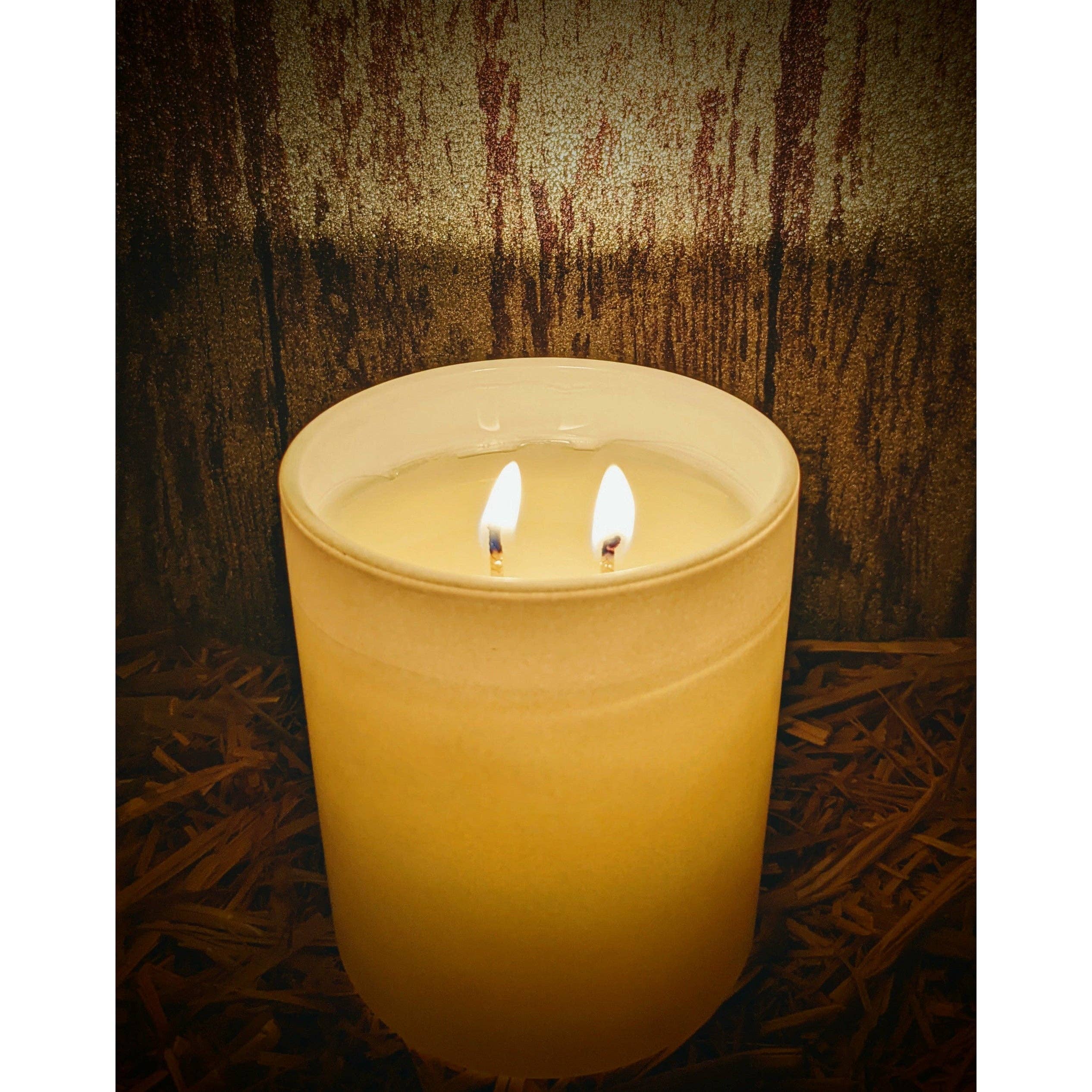 Honeydew Candle Co. – wholesale Jar/filled candle – Vanilla Pumpkin Marshmallow 8 oz Candle1