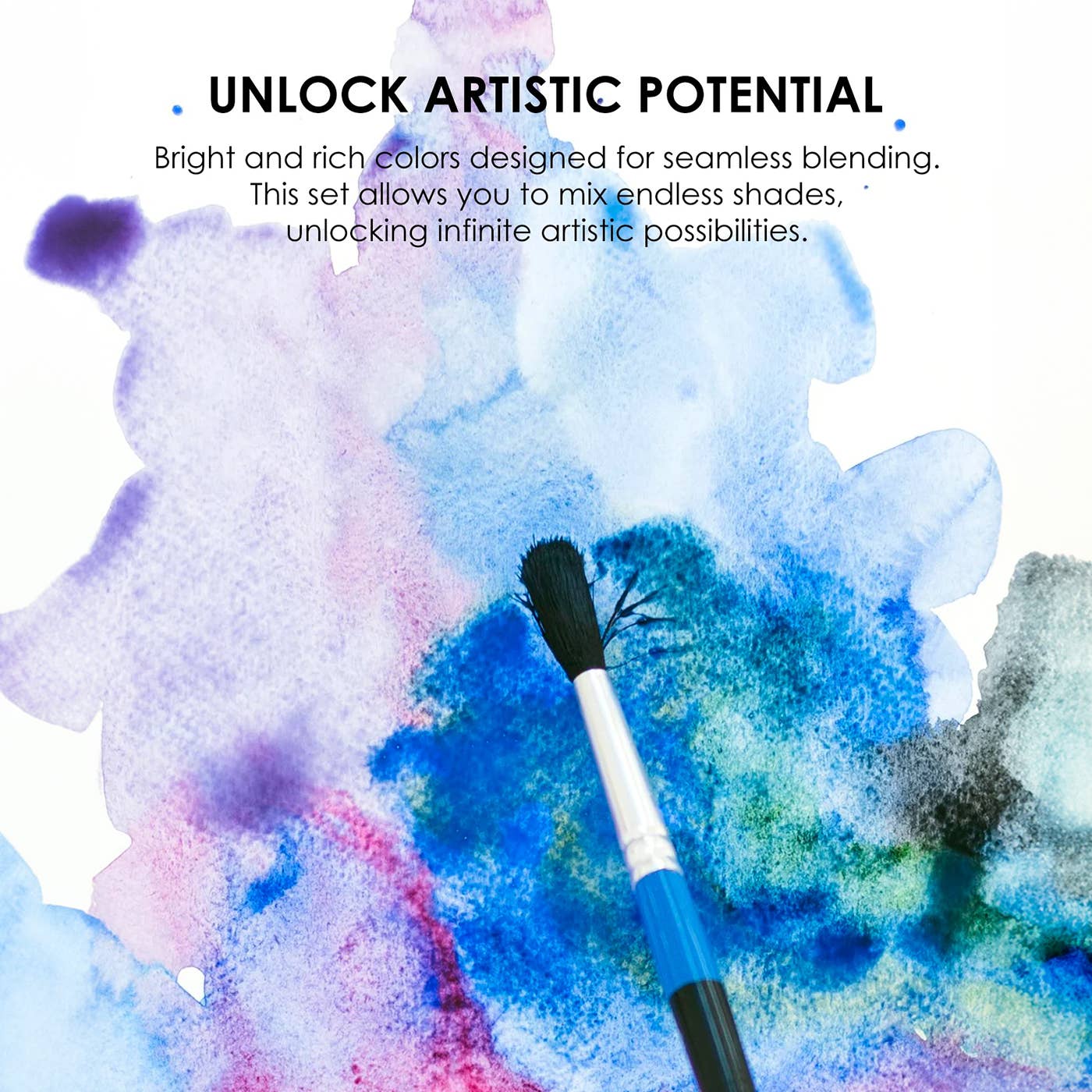 Grabie - Wholesale Watercolor Paint - Watercolor Pocket Set Of 12 With Brush - Landscape Colors3