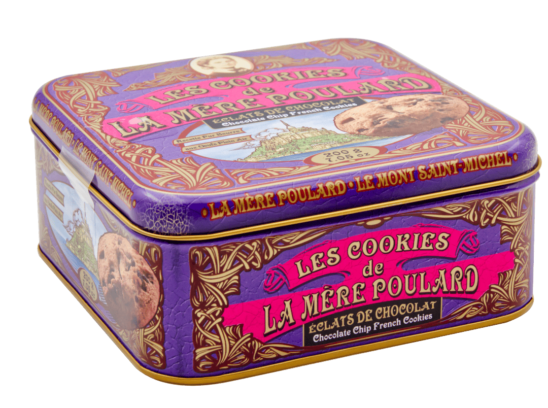 Biscuiterie La Mère Poulard - Wholesale Cookie - Collector Cookies 200g Half Box1