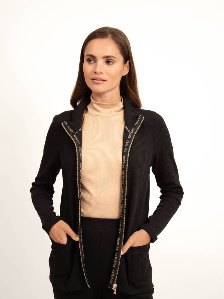 H54 ZIP BLOUSE for wholesale by Oh!Zuza