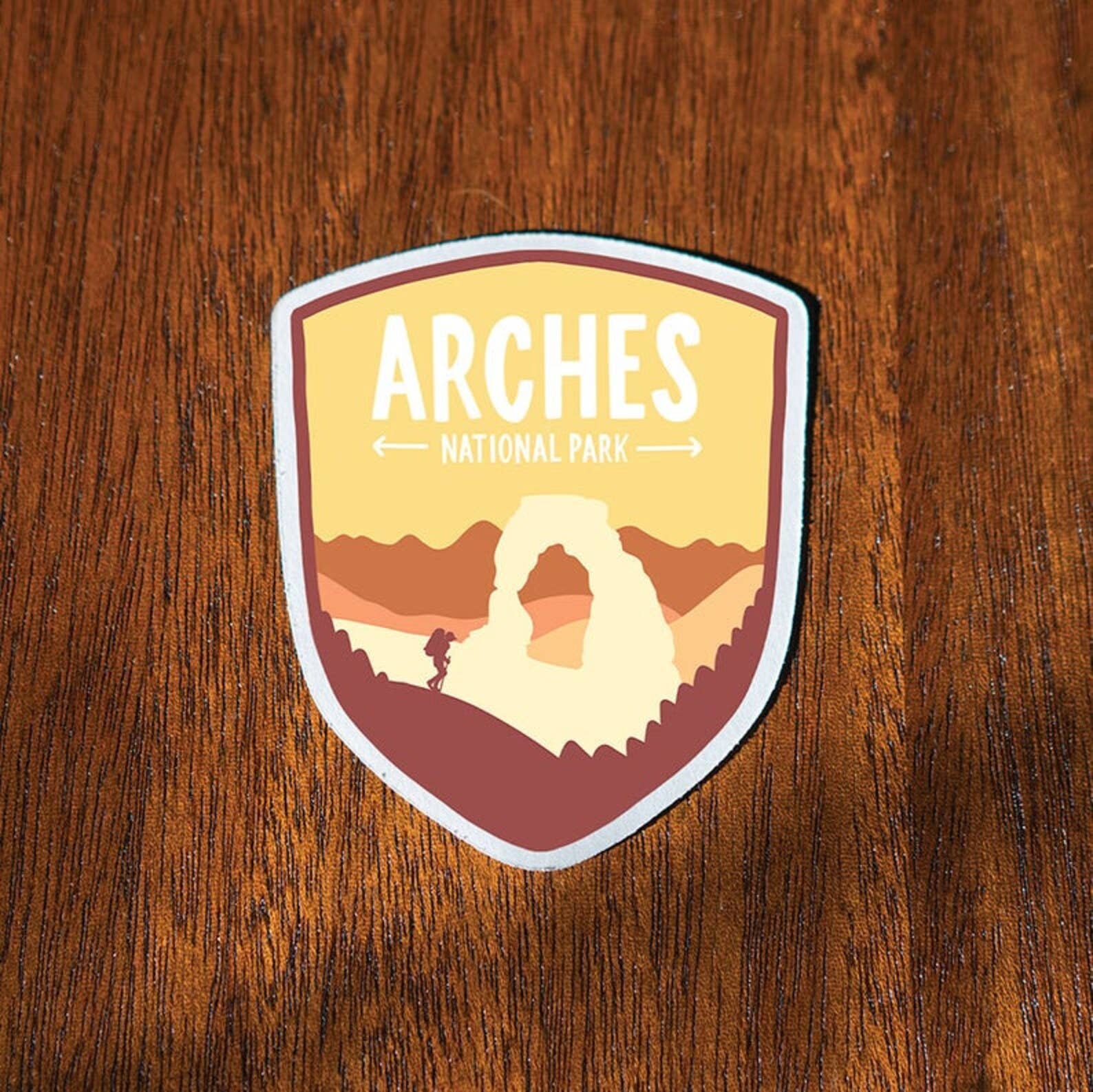 Colleen Goldhorn Creative Co - Wholesale Sticker - Arches National Park – Weatherproof Sticker1