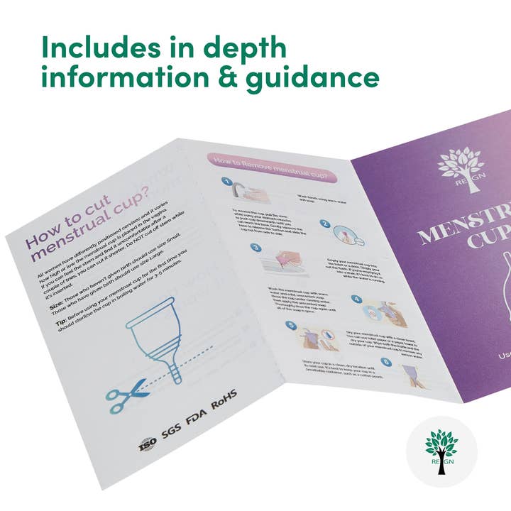 Re:gn – wholesale Menstrual cup – Menstrual Cup - 2 Sizes Available3