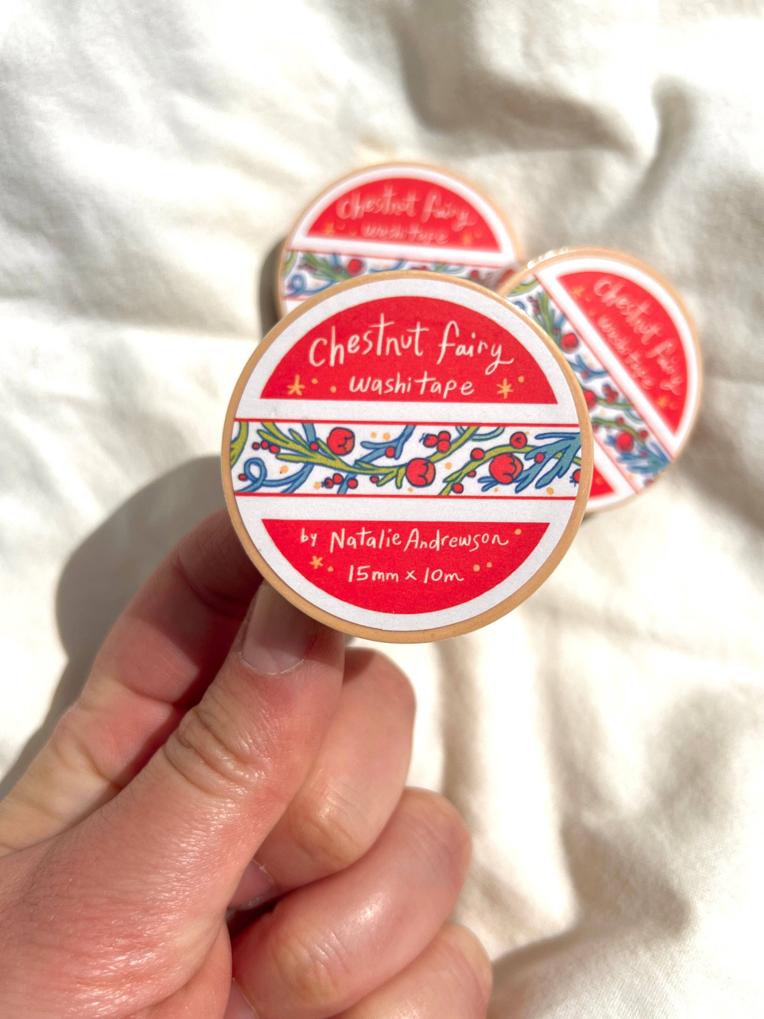 Natalie Andrewson - Vente Rubans adhésifs Washi - Washi Tape - Fée Châtaigne3