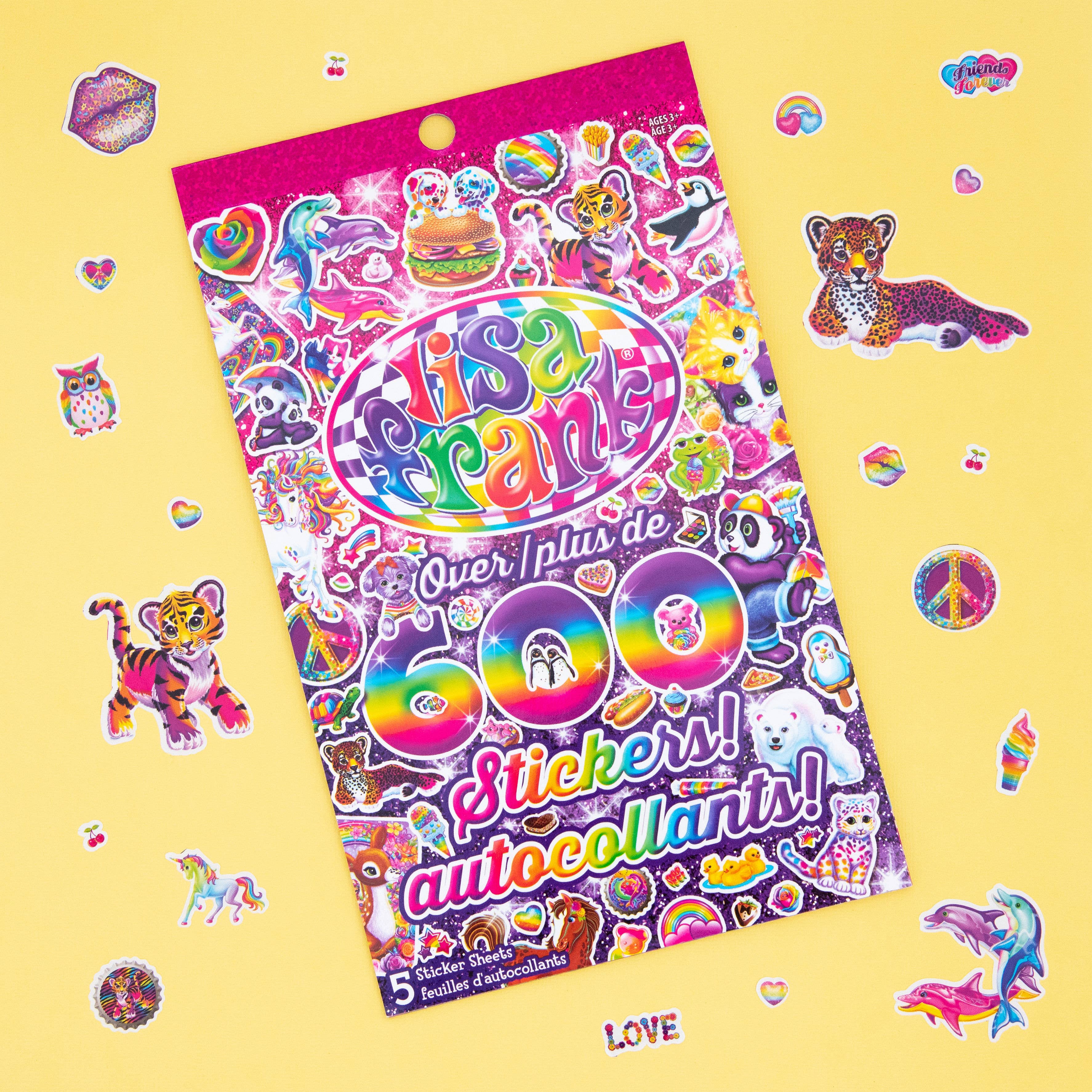 ratbone skinny + the oddball club – wholesale Phone & laptop stickers – Lisa Frank Over 600 Stickers!1