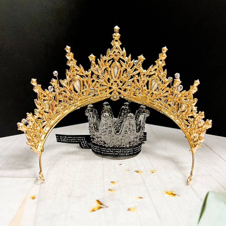 Happy Dream Gifts - Wholesale Tiara - Women's - Pink Crystal crown Flower girl crown Birthday Princess tiara8