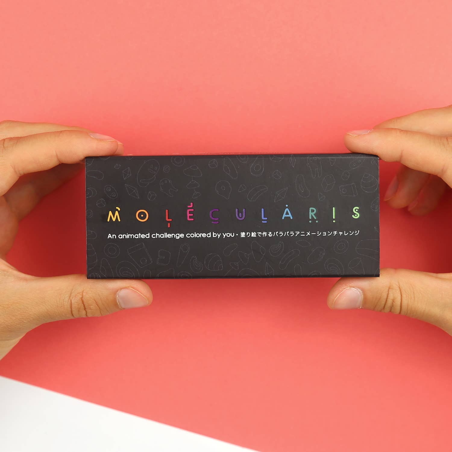 Flipboku - Wholesale Kleurboek - Volwassene - Molecularis - kleurend flipboek1