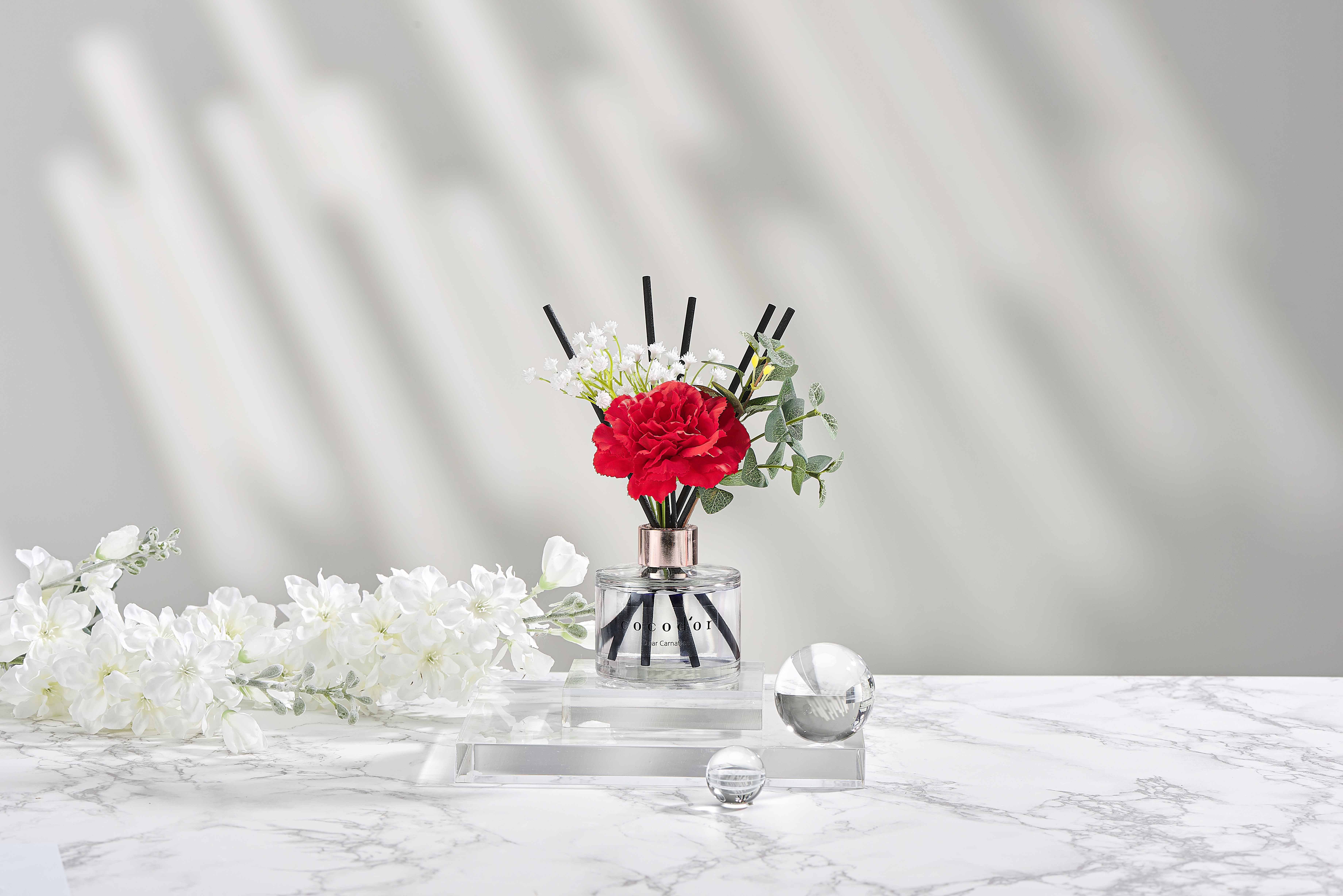 Cocodor Italy srl - Vendita all'ingrosso Diffusori a lamella - Diffusore Cocodor Garofano 200ml (6.7oz) Profumo di Muschio Bianco2