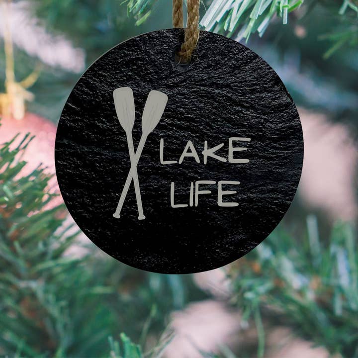 Adorno de Pizarra "Vida en el Lago" - Regalo para Cabaña en el Agua para venta al por mayor de Mermaid of Hilton Head