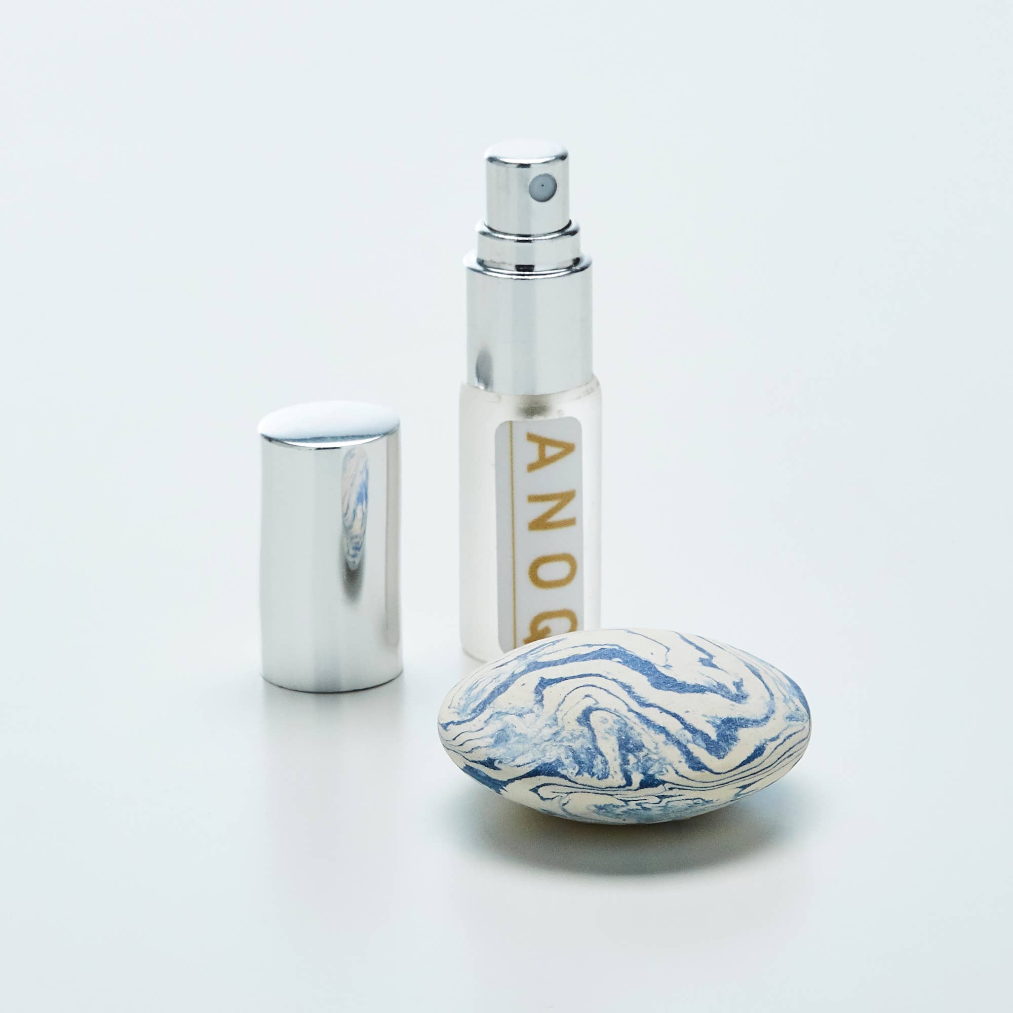 Anoq - Wholesale Reed Diffuser - Scented oil diffuser, colored pebble Natural clay.2