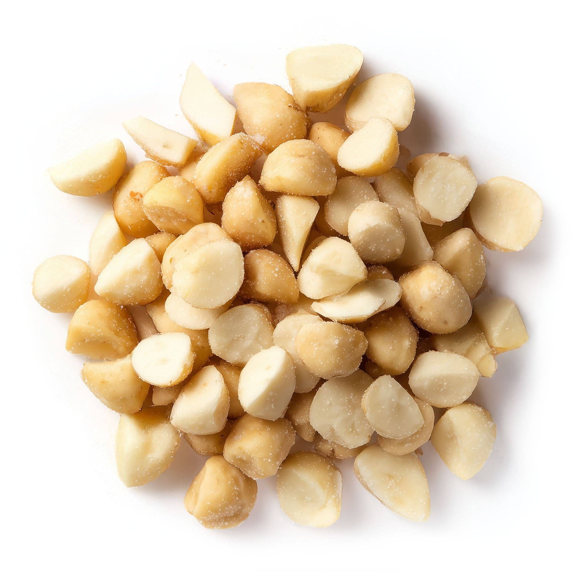 Food To Live - Wholesale Nuts - Dry Roasted Macadamia Halves & Pieces with Himalayan Salt1