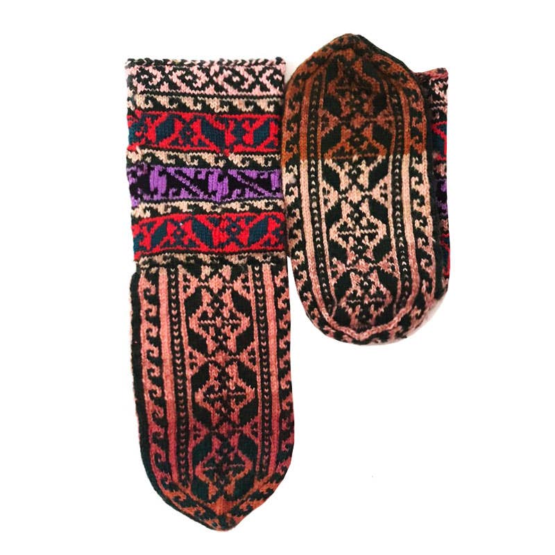 SONNATI - Wholesale Sock Slippers - Unisex - Unisex Wool House Sock Slipper - Brand Name: Zoe (SK 84)15