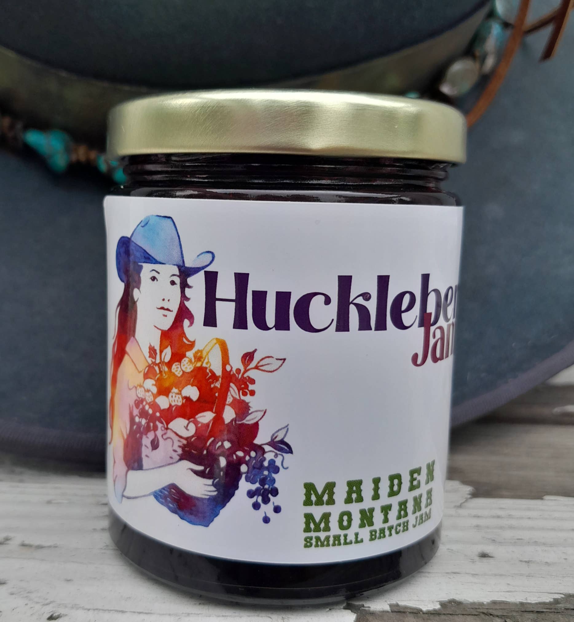 Key to the Mountain - Wholesale Jam/Jelly - Huckleberry Jam Maiden Montana