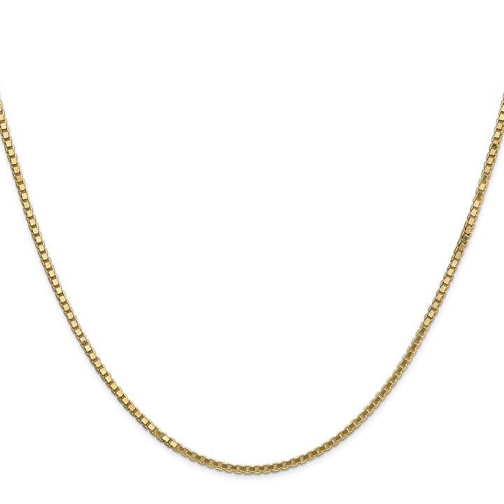 FCJ Jewelry LLC - Wholesale Link & Chain Necklace - Men Box 14K Yellow and White Gold Chain Necklaces1